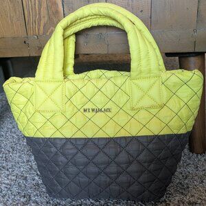 MZ Wallace Mini Bag in Yellow and Gray